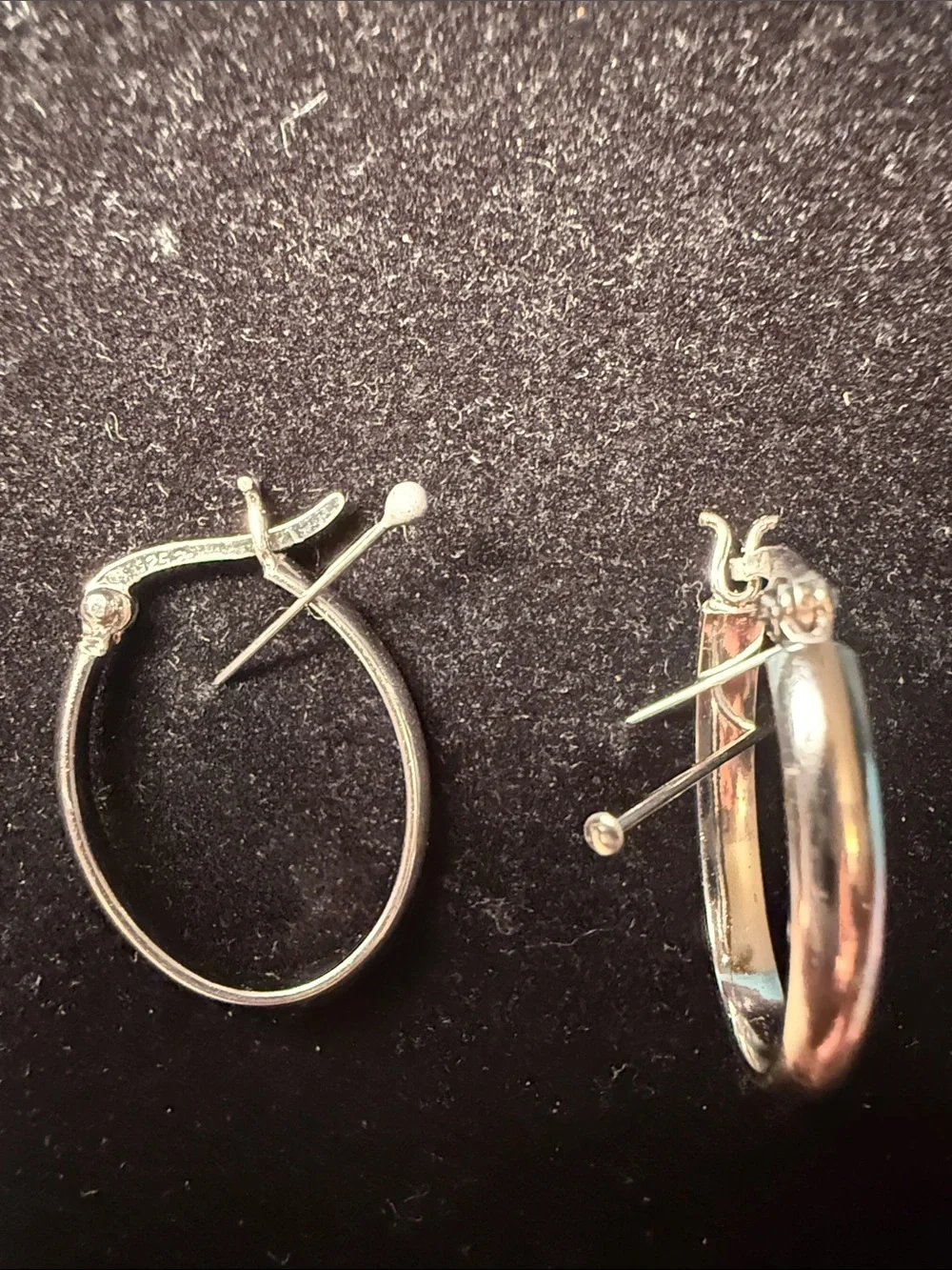 Classic Sterling Silver Hoop Earrings - Women Jewelry